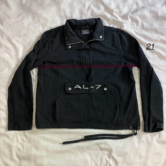 VINTAGE American Living Half-Zip Pullover Sweater Size Large - Picture 8 of 10